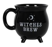 QUELQUE CHOSE DE DIFFÉRENT Mug Chaudron de Sorcière Noir