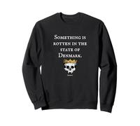 Quelque Chose est pourri Hamlet Citation Shakespeare Sweatshirt