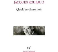 Quelque chose noir Jacques Roubaud (Auteur)