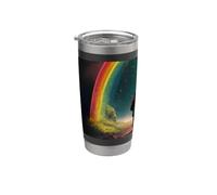 Quelque part au-dessus de l'arc-en-ciel Gobelet isotherme en acier inoxydable double paroi