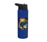 Quelque part au-dessus de l'arc-en-ciel Stainless Steel Insulated Water Bottle