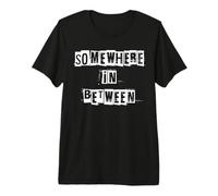 Quelque Part Entre Les Deux T-Shirt Haut de Gamme