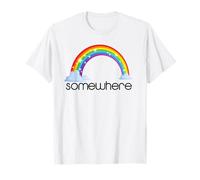 Quelque Part se Trouve Un Magnifique Arc-en-Ciel, Un Magicien aux Nombreuses Couleurs. T-Shirt