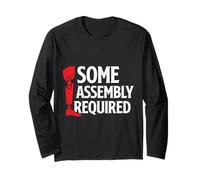 Quelques assemblages requis Drôle Jambe Bras Amputé Humour Handicap Manche Longue