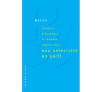Quelques diagnostics et remèdes urgents pour une université en péril - Areser - Raisons D'agir Eds - Poche - Essai