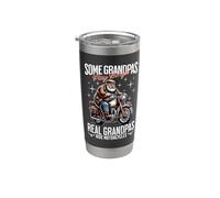 Quelques Grands-pères Jouent Au Bingo De Vrais Grands-pères Gobelet isotherme en acier inoxydable double paroi