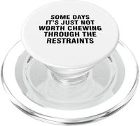 Quelques Jours, C'est Tout Simplement Pas la Peine de mâcher à Travers Les Sangles PopSockets PopGrip pour MagSafe