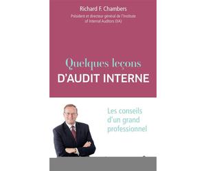 Quelques leçons d'audit interne Les conseils d'un grand professionnel. - Richard F. Chambers - Eyrolles - broché - Guide