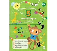 Quelques minutes par jour - 5 minutes de maths - Collectif - Le Ballon Eds - broché - Document jeunesse