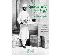 Quelques notes sur le thé - William de Peyster - Espaces & Signes - broché - Guide