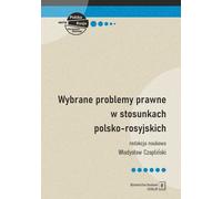 Quelques problèmes juridiques dans les relations russo-polonaises - (Buch auf Polnisch)