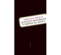 Quelques remarques à propos du kitsch