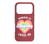 Quelqu'un à Allegheny m'aime County Heart Coque pour iPhone 17 Pro