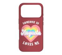 Quelqu'un à Augusta m'aime City Heart Coque pour iPhone 17 Pro