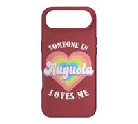 Quelqu'un à Augusta m'aime City Heart Coque pour iPhone Air