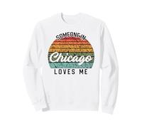 Quelqu'un à Chicago m'aime, Voyages en Famille aux États-Unis Sweatshirt