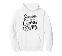 Quelqu'un À Chypre M'aime Coeur Drapeau De Chypre Sweat à Capuche