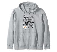 Quelqu'un À Chypre M'aime Coeur Drapeau De Chypre Sweat à Capuche