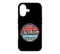Quelqu'un à Durham m'aime City, États-Unis, États-Unis Coque pour iPhone 17