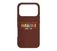 Quelqu'un à Hawaï m'aime American USA Retro Coque pour iPhone 17 Pro