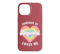Quelqu'un à Hayward m'aime City Heart Coque pour iPhone 15