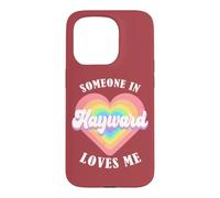 Quelqu'un à Hayward m'aime City Heart Coque pour iPhone 15 Pro