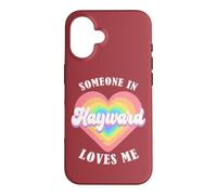 Quelqu'un à Hayward m'aime City Heart Coque pour iPhone 16