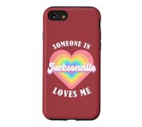 Quelqu'un à Jacksonville m'aime City Heart Coque pour iPhone SE (2020) / 7/8