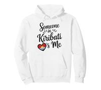 Quelqu'un À Kiribati M'aime Drapeau Coeur Sweat à Capuche