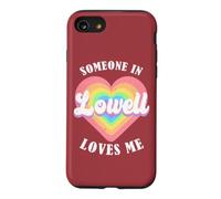 Quelqu'un à Lowell m'aime City Heart Coque pour iPhone SE (2020) / 7/8