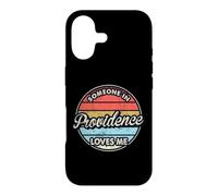 Quelqu'un à Providence m'aime City, États-Unis, États-Unis Coque pour iPhone 17