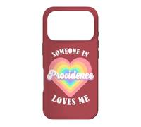 Quelqu'un à Providence m'aime City Heart Coque pour iPhone 17 Pro