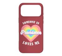 Quelqu'un à Providence m'aime City Heart Coque pour iPhone 17 Pro Max