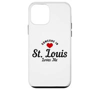 Quelqu'un à Saint-Louis, Missouri, Loves Me Pride Vintage Coque pour iPhone 12 Mini