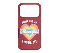 Quelqu'un à Shreveport m'aime City Heart Coque pour iPhone 17 Pro
