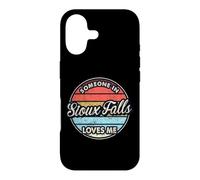 Quelqu'un à Sioux Falls m'aime City, États-Unis, États-Unis Coque pour iPhone 17