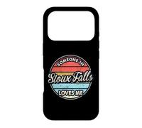 Quelqu'un à Sioux Falls m'aime City, États-Unis, États-Unis Coque pour iPhone 17 Pro