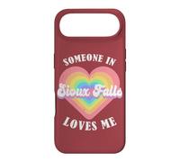 Quelqu'un à Sioux Falls m'aime City Heart Coque pour iPhone Air