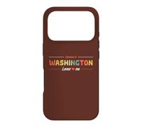 Quelqu'un à Washington m'aime American USA Retro Coque pour iPhone 17 Pro