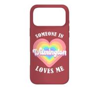 Quelqu'un à Wilmington m'aime City Heart Coque pour iPhone 17 Pro Max