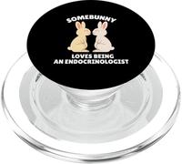 Quelqu'un Adore être endocrinologue, Mignon Lapin de Pâques PopSockets PopGrip pour MagSafe