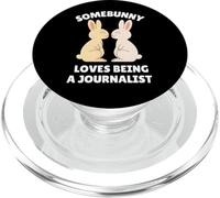 Quelqu'un Adore être Journaliste, Joli Travail de Lapin de Pâques PopSockets PopGrip pour MagSafe
