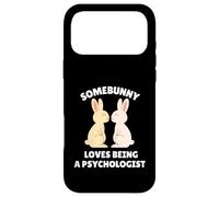 Quelqu'un Adore être Psychologue, Joli Travail de Lapin de Pâques Coque pour iPhone 17 Pro Max