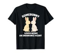 Quelqu'un Adore être Un Agent d'assurance, Mignon Lapin de Pâques T-Shirt