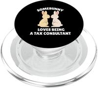 Quelqu'un Adore être Un Consultant Fiscal, Un Joli Travail de Lapin de Pâques PopSockets PopGrip pour MagSafe