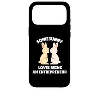 Quelqu'un Aime être Un Entrepreneur, Un Joli Travail de Lapin de Pâques Coque pour iPhone 17 Pro Max