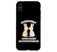 Quelqu'un Aime être Un Entrepreneur, Un Joli Travail de Lapin de Pâques Coque pour iPhone XS Max