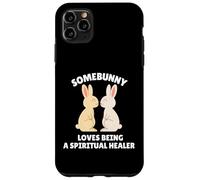 Quelqu'un Aime être Un guérisseur Spirituel, Mignon Lapin de Pâques Coque pour iPhone 11 Pro Max