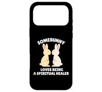 Quelqu'un Aime être Un guérisseur Spirituel, Mignon Lapin de Pâques Coque pour iPhone 17 Pro Max
