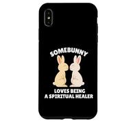 Quelqu'un Aime être Un guérisseur Spirituel, Mignon Lapin de Pâques Coque pour iPhone XS Max